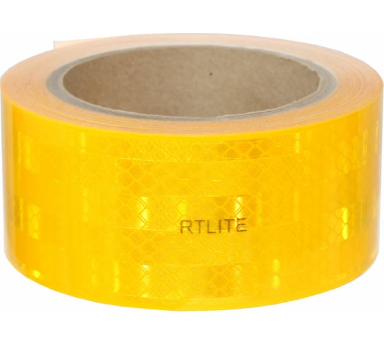 Световозвращающая лента для контурной маркировки RTLITE RT-V104 50,8 мм х 10 м, жёлтая RT-V104Y10