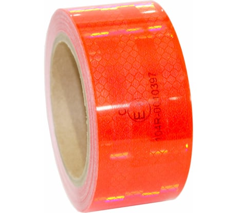 Световозвращающая лента для контурной маркировки RTLITE RT-V104 50,8 мм х 10 м, красная RT-V104R10