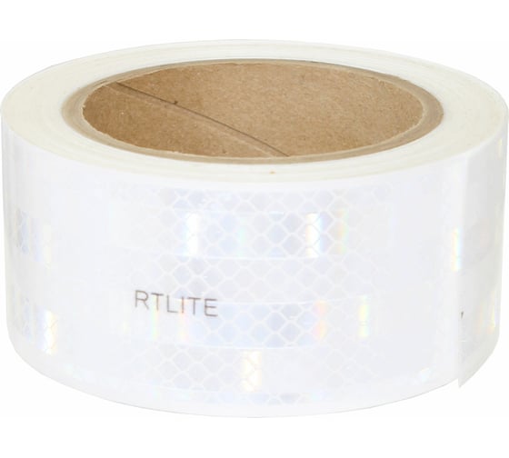 Световозвращающая лента для контурной маркировки RTLITE RT-V104 50,8 мм х 10 м, белая RT-V104W10