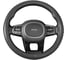 Оплетка SKYWAY Top-12 M серая, экокожа S01102501 1