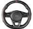 Оплетка SKYWAY Drift-3 M черно/красная, экокожа/ПВХ S01102506 3