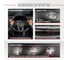 Оплетка SKYWAY Drift-3 M черно/красная, экокожа/ПВХ S01102506 9