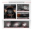 Оплетка SKYWAY Drift-1 M черно/коричневая, экокожа/ПВХ S01102504 4