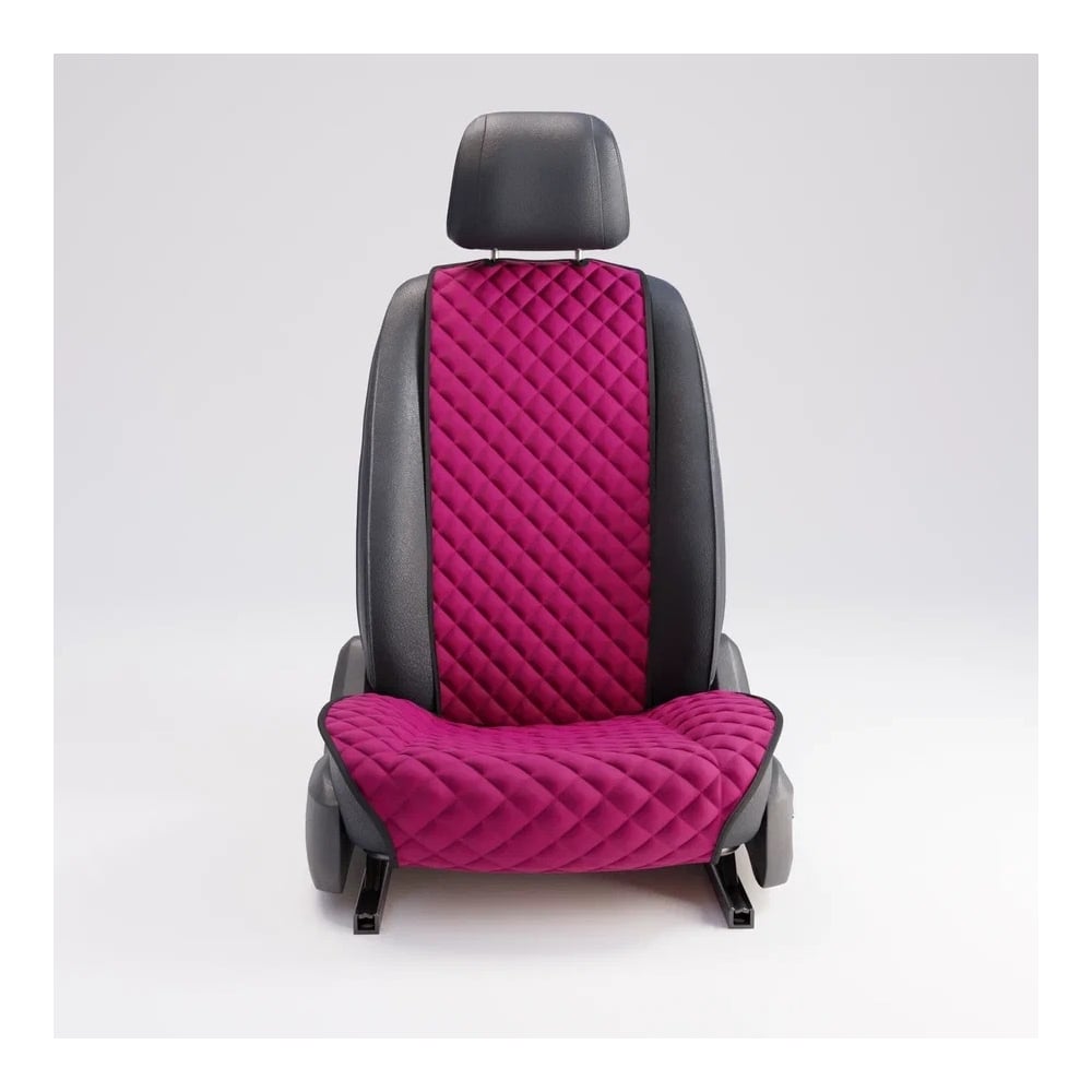 Автомобильная накидка из алькантары DuffCar бордовый 33-2471-53 ...