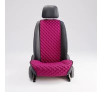 Автомобильная накидка из алькантары DuffCar бордовый 33-2471-53