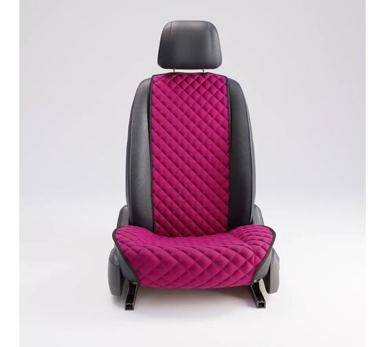Автомобильная накидка из алькантары DuffCar бордовый 33-2471-53 1