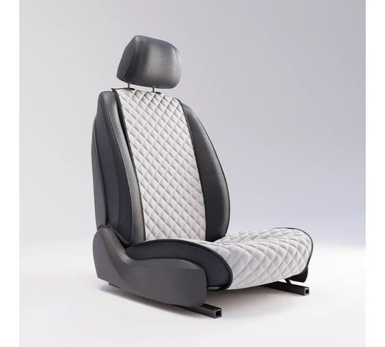 Автомобильная накидка из алькантары DuffCar молочный 33-2471-52