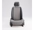 Автомобильная накидка из алькантары DuffCar серый 33-2471-39 1