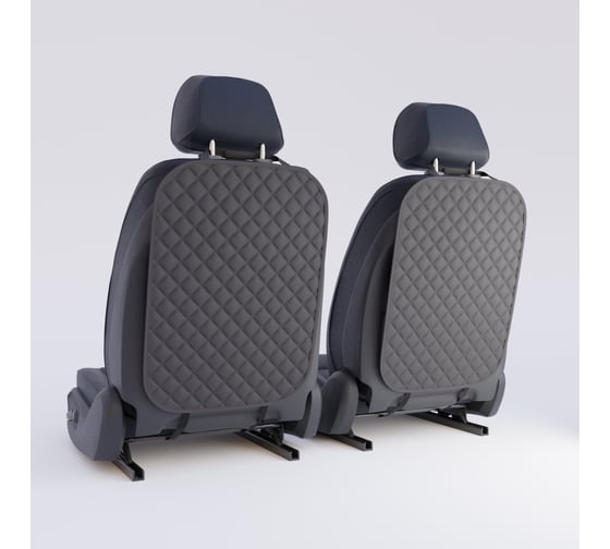 Комплект защитных накидок на сидение DuffCar серый 26-2891-60 1