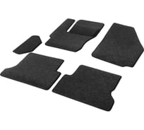 Коврики в салон AutoFlex business mazda 3 l поколение 2003-2009, графит, с крепежом, 6 ч. 5380401