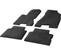 Коврики в салон AutoFlex standard nissan x-trail ll поколение 2007-2015, 6 частей, графит 4410202