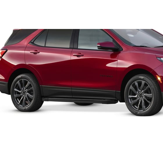 Пороги на авто Rival black для chevrolet equinox iii поколение рестайлинг 2020-н.в. F173ALB.1003.1