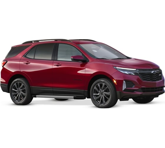 Пороги на авто Rival silver для chevrolet equinox iii поколение рестайлинг 2020-н.в. F173AL.1003.1