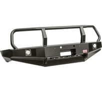 Силовой передний бампер РИФ Toyota Land Cruiser 105 с доп. фарами и защитной дугой RIF105-10350