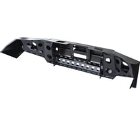 Силовой передний бампер РИФ Mitsubishi L200 2015-2019 с доп. фарами и защитой бачка омывателя RIFTMQ-10356