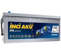 Аккумулятор INCI AKU EFB 230 euro 1400 A, 517x273x240 мм 462476