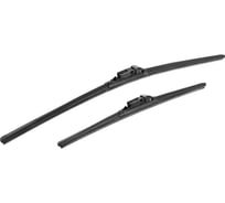 Комплект щеток стеклоочистителя HYBRID, 2 шт (60 см + 48 см), с адаптером SLIM TOP (2 шт) Heyner 020910