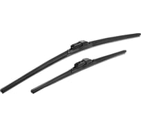 Комплект щеток стеклоочистителя HYBRID, 2 шт (60 см + 45 см), с адаптером TOP LOCK (2 шт) Heyner 020330