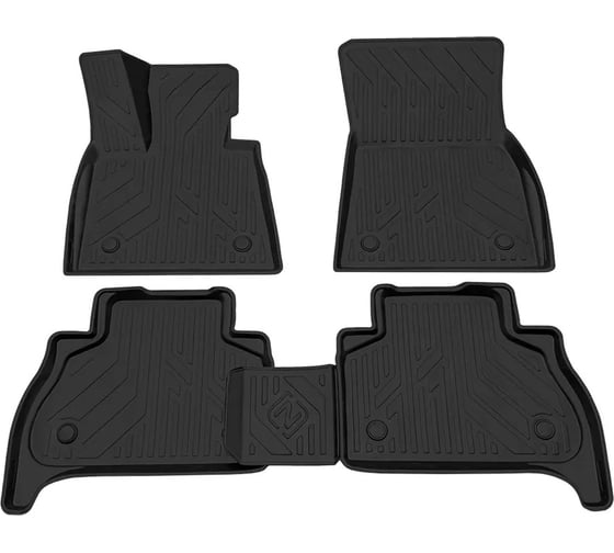 Салонный резиновый коврик REZKON черный для BMW X5 G05 19-Н.В. Ser.S 1010030300 1