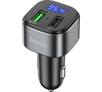 Автомобильное зарядное устройство Hoco E67, bluetooth FM Transmitter, 1xUSB, QC3.0, черный 6931474762122