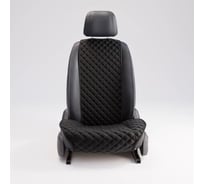 Автомобильная накидка из алькантары DuffCar Черный 33-2471-37