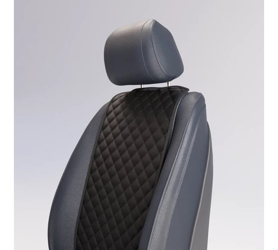 Автомобильная накидка из алькантары DuffCar Черный 33-2471-37