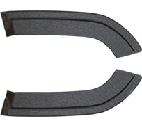 Сплиттер заднего бампера Русская Артель KIA Rio IV седан 2017-2019 SK-074202