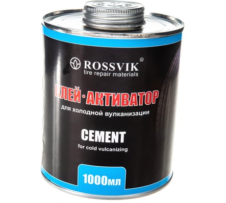 Клей-активатор Rossvik 1000 мл, банка с кистью K.10.K.2