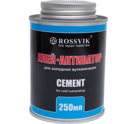 Клей-активатор Rossvik 250 мл, банка с кистью K.025.K.2