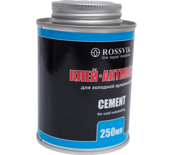Клей-активатор Rossvik 250 мл, банка с кистью K.025.K.2