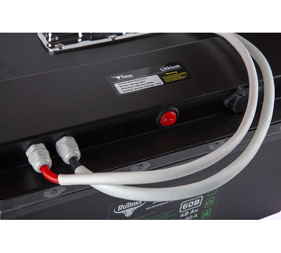 Тяговый аккумулятор Rutrike LiFePO4 60V48Ah 60 A 023996