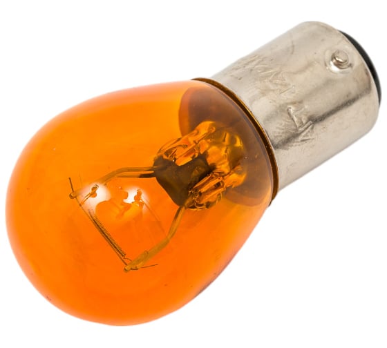 Лампа накаливания KRAFT P21/5W 12v21/5w BAY15d yellow упаковка 10 шт. KT 700041