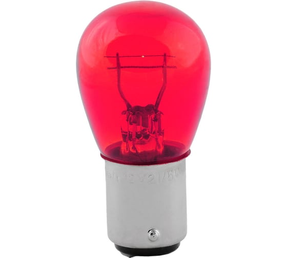 Лампа накаливания KRAFT P21/5W 12v21/5w red упаковка 10 шт. KT 700046 1