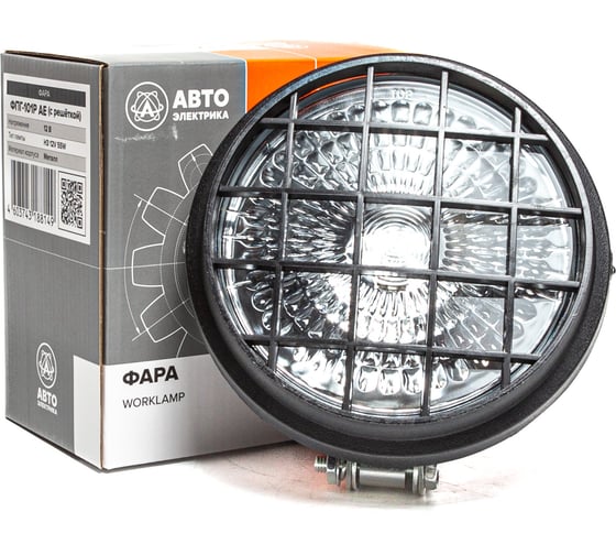 Фара АВТОЭЛЕКТРИКА АЕ ан.8724.3.09, МТЗ 80, 1221 с решёткой, мет.корпус 09.2209