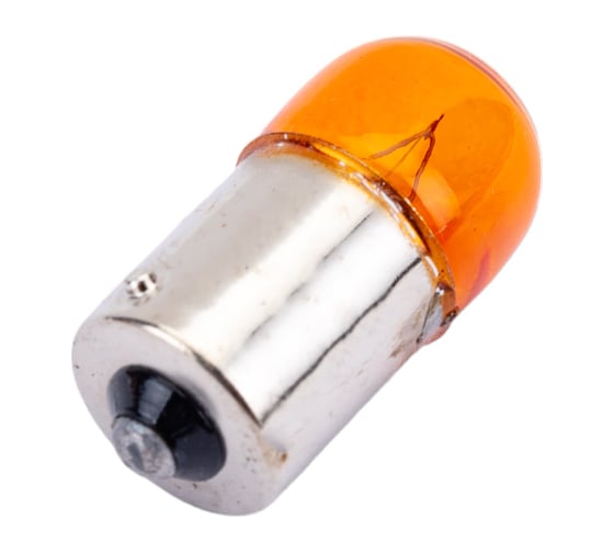 Лампа накаливания KRAFT RY5W 24v5w BA15s yellow упаковка 10 шт. KT 700051