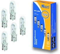 Лампа накаливания KRAFT W1,2W 12v1,2w W2x4.6d упаковка 10 шт. KT 700028