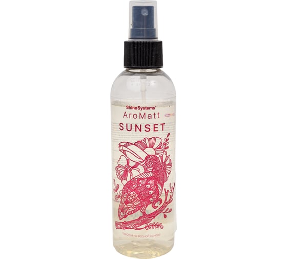 Парфюм на водной основе Shine systems AroMatt Sunset, 200 мл SS851