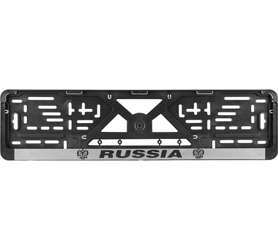 Рамка номерного знака с защелкой Nova Bright РОССИЯ 36938