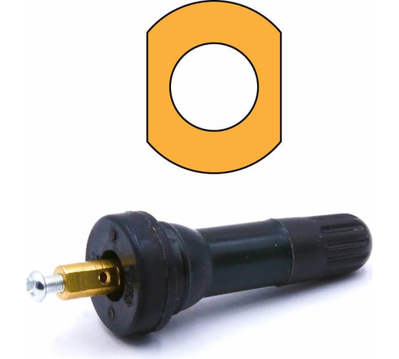 Вентиль для бескамерных шин HQ-mech TPMS-TR413-1 УТ000002165 1