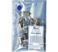 Светодиодная лампа KRAFT T4W BA9s 12v blue упаковка 10 шт. KT 700097 25169949