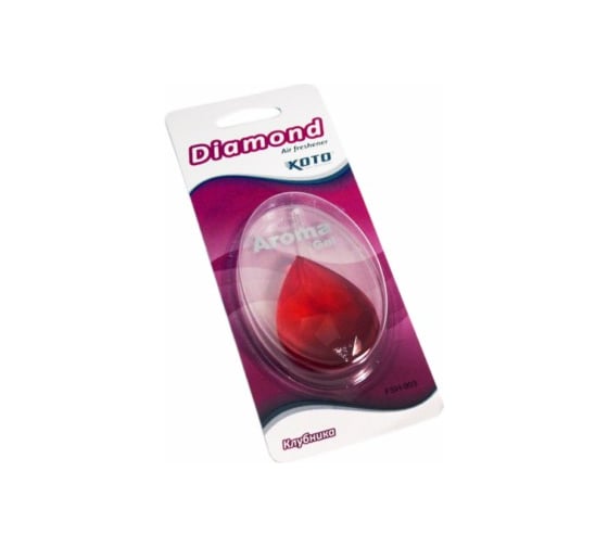 Гелевый ароматизатор Diamond Клубника KOTO FSH-903 0975607649