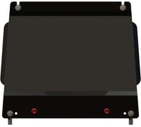 Защита КПП SHERIFF для TAGAZ Road Partner 2008-2011 2.3/ TAGAZ Tager 2008-2012 2.3, гнутая, сталь 2.5 мм, с крепежом 1412