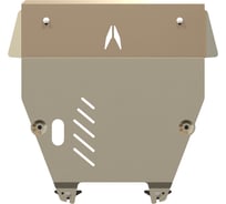 Защита картера и КПП SHERIFF для ACURA ZDX 2013-3.7 АТ 4wd, гнутая, AL 5 мм, с крепежом 2423