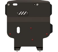 Защита картера и КПП SHERIFF для DODGE Journey 2008-2011 2.4, гнутая, сталь 2.5 мм, с крепежом 1508