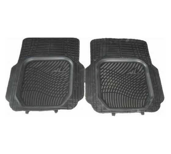 Автомобильные универсальные полиуретановые коврики в салон 2 шт., серые ELEMENT Lider NLC.00.00.211f 1