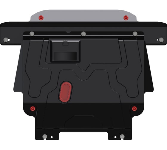 Защита картера двигателя и КПП SHERIFF сталь 2 мм для FORD Fusion-2002 / 2003 / 2004 / 2005 / 2006 / 2007 / 2008 / 2009 / 2010 / 2011 / 2012 1302 1