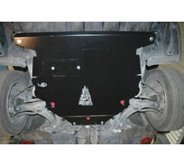 Защита картера и КПП SHERIFF для TOYOTA Prius 2007-03.2009 1.5 hybrid, гнутая, сталь 2.5 мм, с крепежом 1819