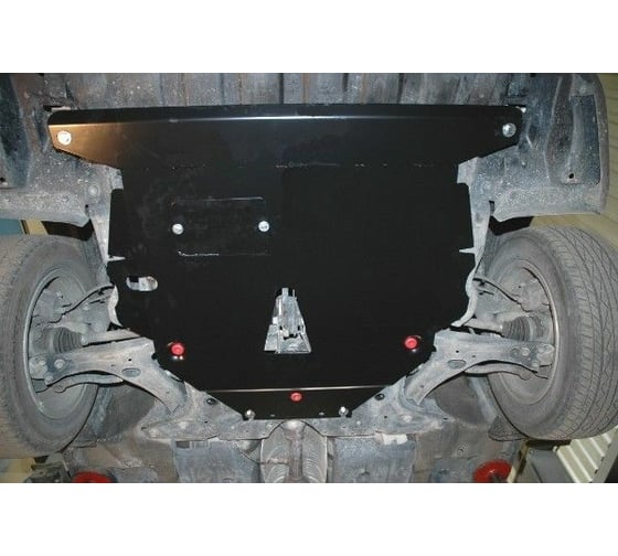 Защита картера и КПП SHERIFF для TOYOTA Prius 2007-03.2009 1.5 hybrid, гнутая, сталь 2.5 мм, с крепежом 1819