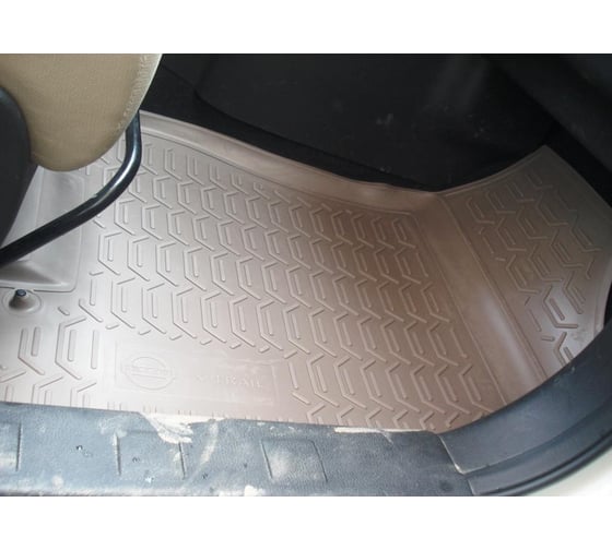 Автомобильные полиуретановые коврики в салон HYUNDAI Elantra, 2007, 4 шт., бежевые ELEMENT NLC.20.21.212