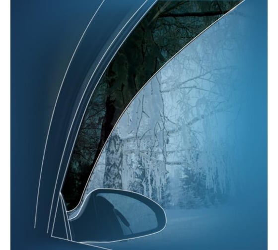 Дефлекторы окон 4 door HYUNDAI TUCSON 2005-2009 Sim NLD.SHYTUC0532